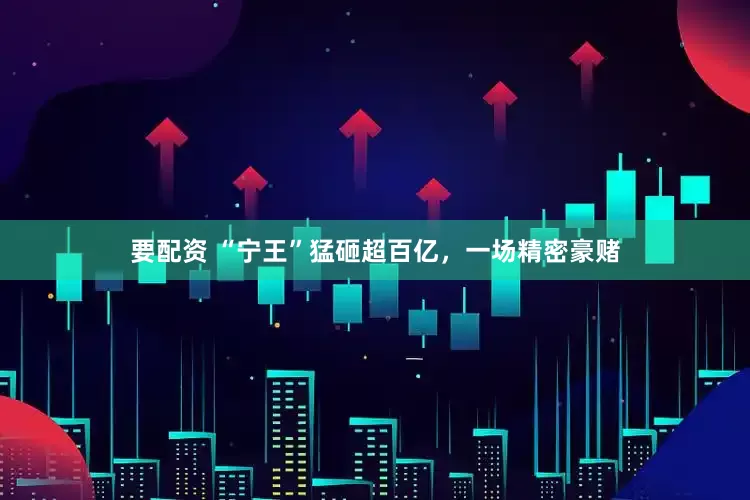 要配资 “宁王”猛砸超百亿，一场精密豪赌