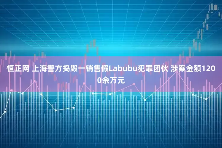 恒正网 上海警方捣毁一销售假Labubu犯罪团伙 涉案金额1200余万元